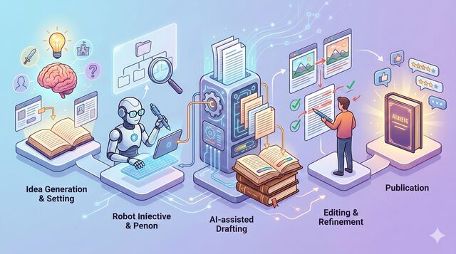 具体的なステップ!AI長編物語作成の実践ワークフロー