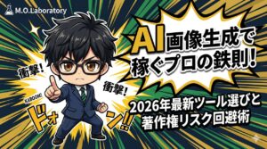 AI画像生成で稼ぐプロの著作権回避術
