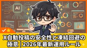 X自動投稿の安全な運用術