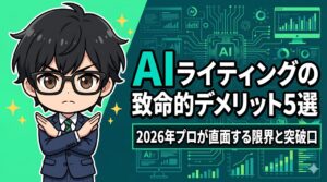 AIライティングの致命的デメリットと突破口