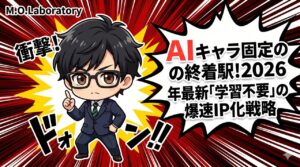 AIキャラ固定の爆速IP化戦略