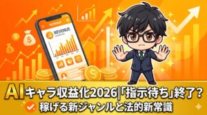 AIキャラ収益化の新常識と法的側面