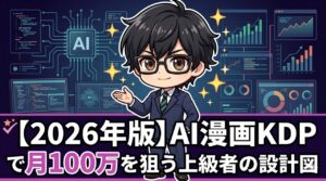 AI漫画KDPで月100万を狙う上級者の設計図
