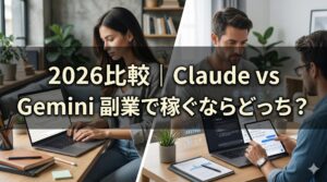 ClaudeとGemini、副業で稼ぐなら？