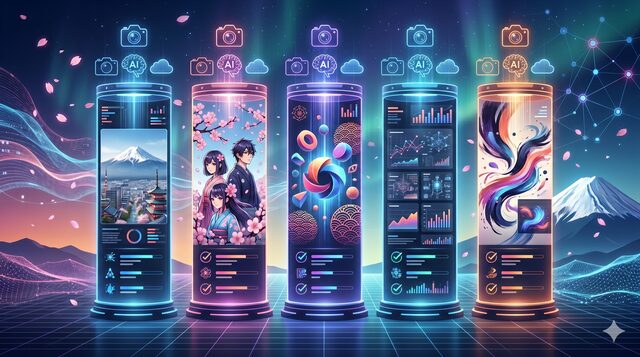 比較表:2026年に使える日本語対応の動画生成AI5選