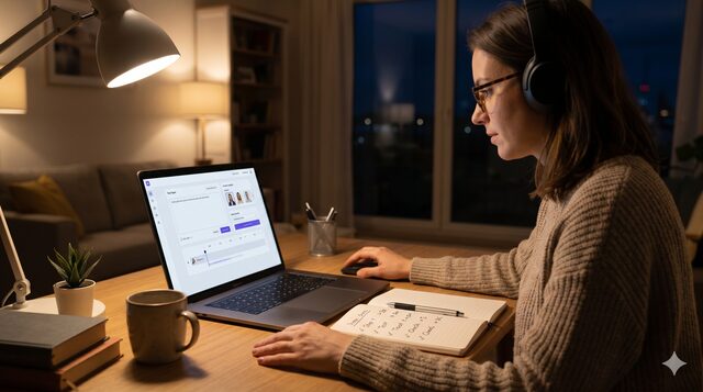 登録不要AI動画で「こっそり」副業の適性をテストする手順