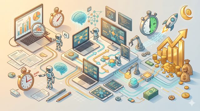 【実践】AI収益化を加速させる「ワークフロー設計」の具体ステップ