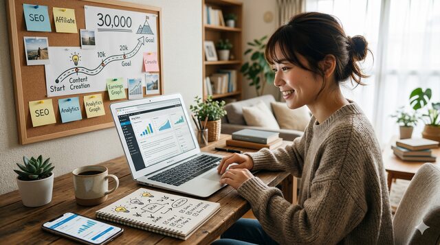 【実践】初心者から月3万を目指すための収益化ロードマップ