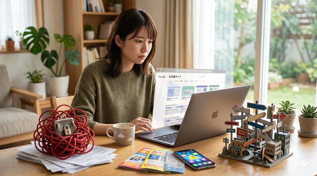 日本語サイト選びで初心者がハマりやすい3つの罠