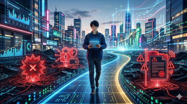 【リスク管理】2026年のAI副業で絶対に避けるべき3つの地雷
