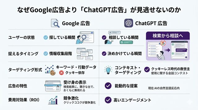 なぜGoogle広告より「ChatGPT広告」が見逃せないのか
