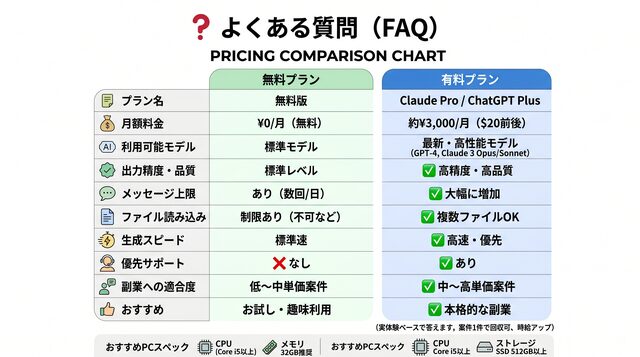 ❓ よくある質問（FAQ）
