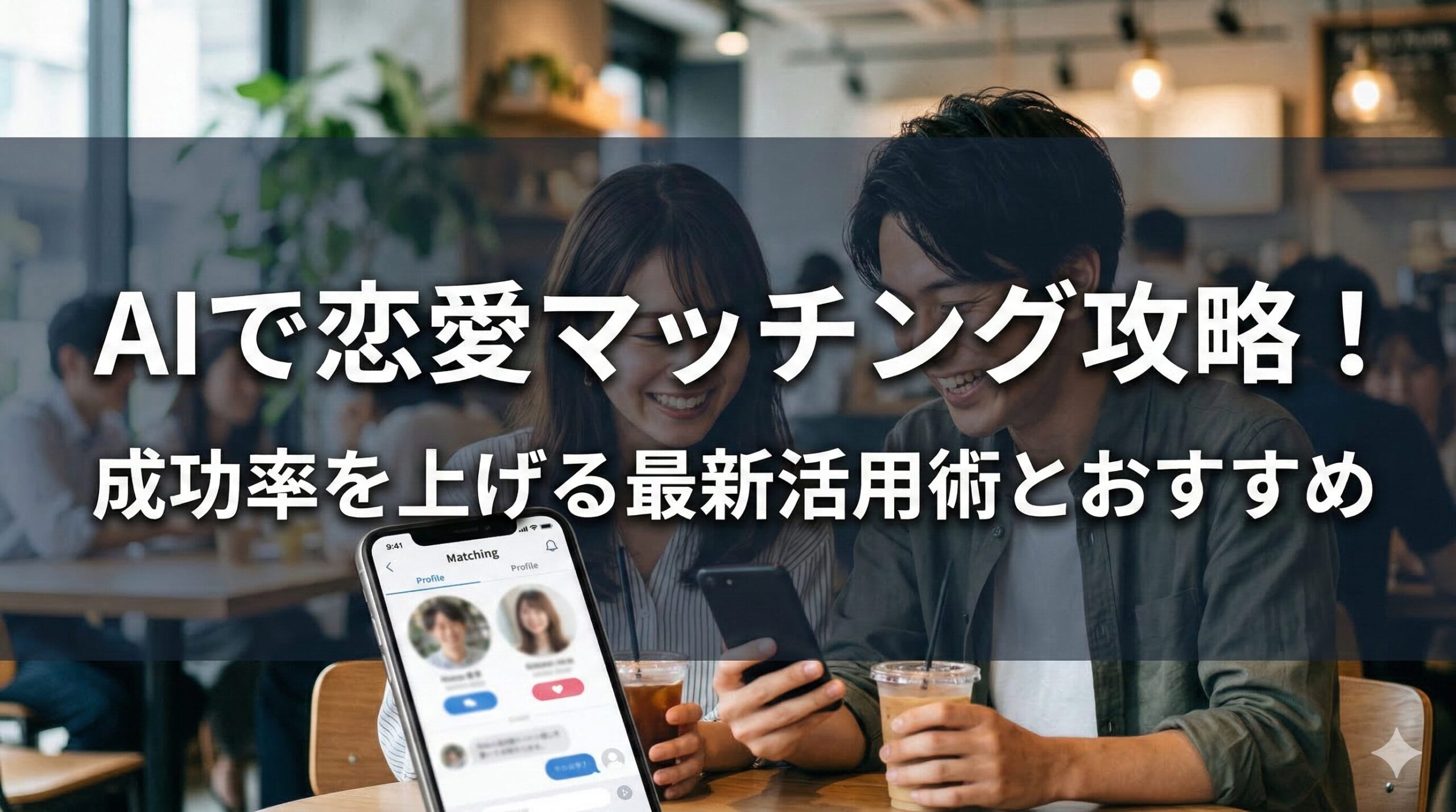 AIで恋愛マッチング攻略！成功率を上げる最新活用術とおすすめ