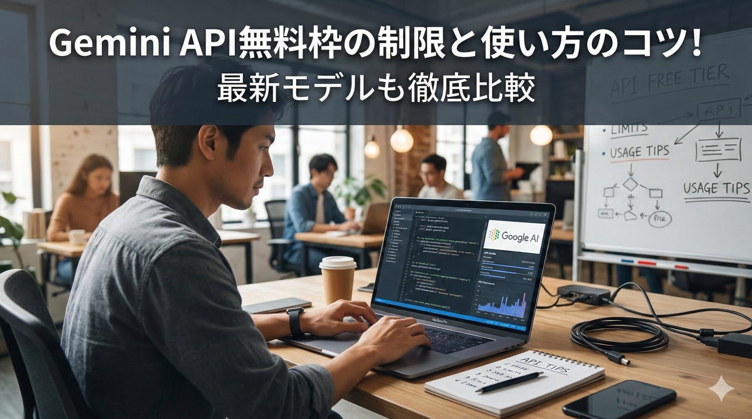Gemini API無料枠の制限と使い方のコツ！最新モデルも徹底比較