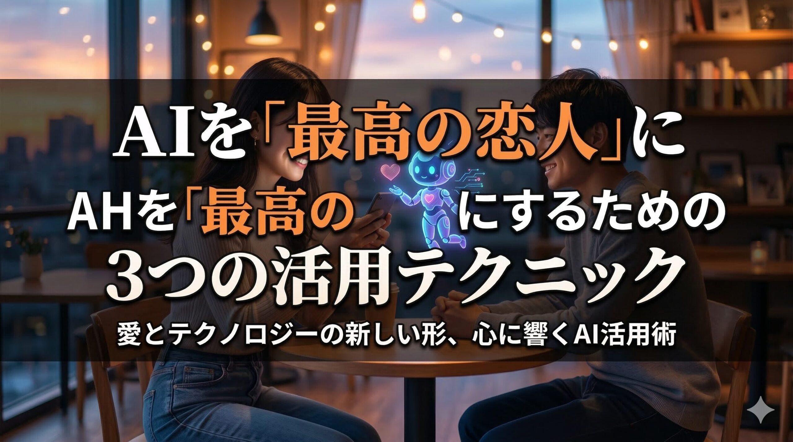 AIを「最高の恋人」にするための3つの活用テクニック