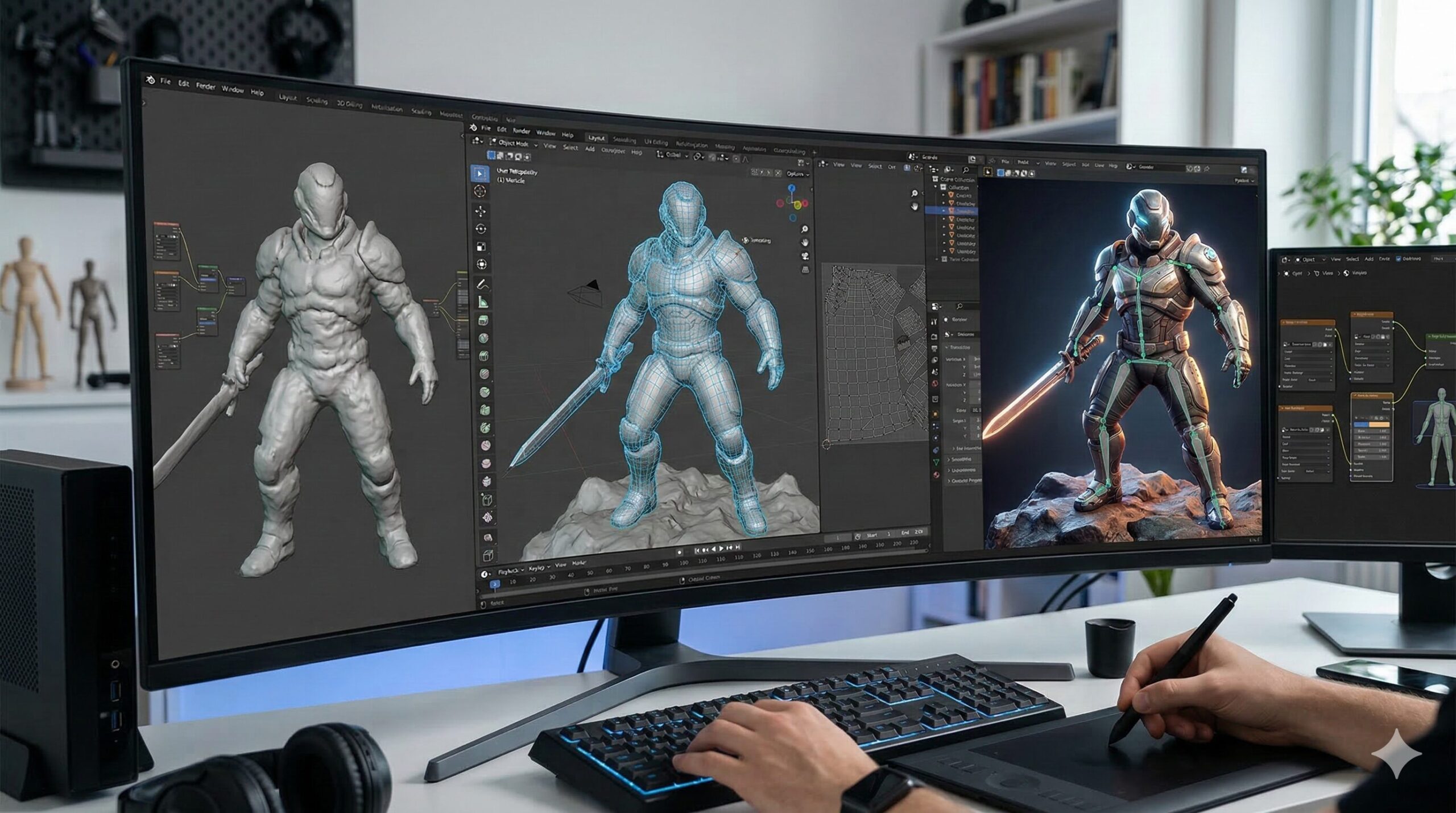 AI生成モデルをBlenderで「使える素材」へ磨き上げる手順