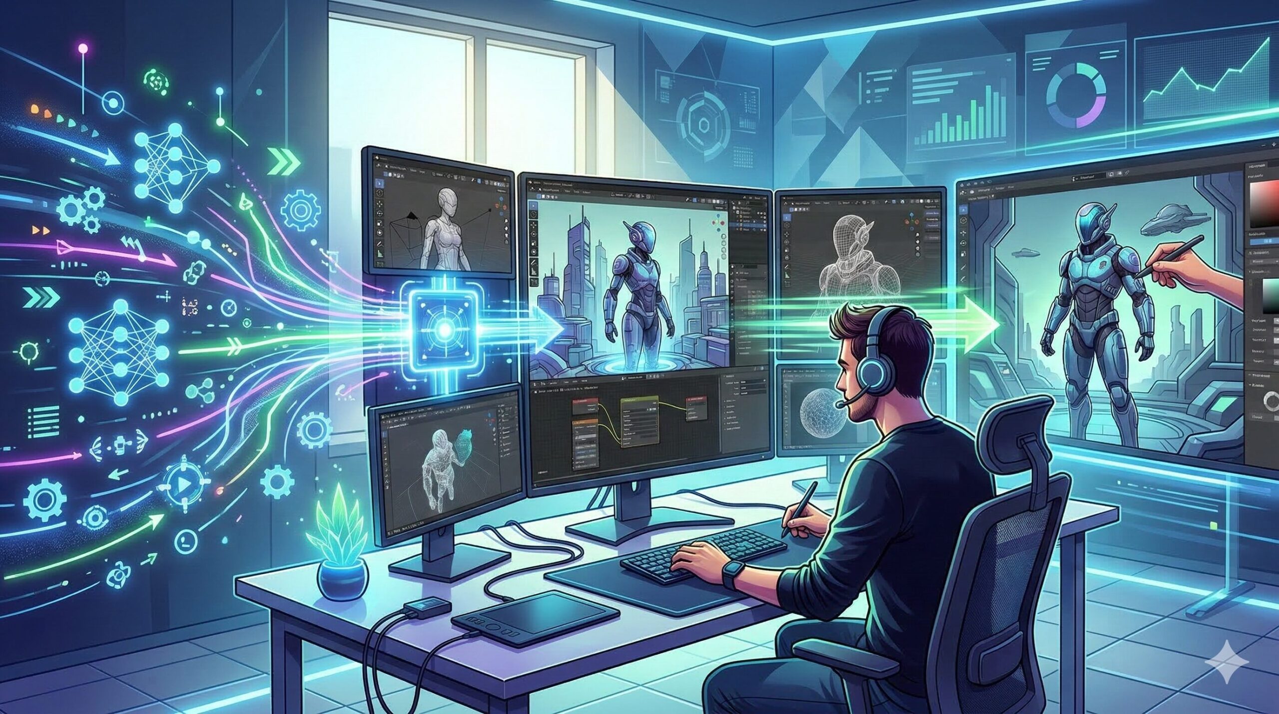 AIとBlenderを組み合わせた「爆速ワークフロー」の実践