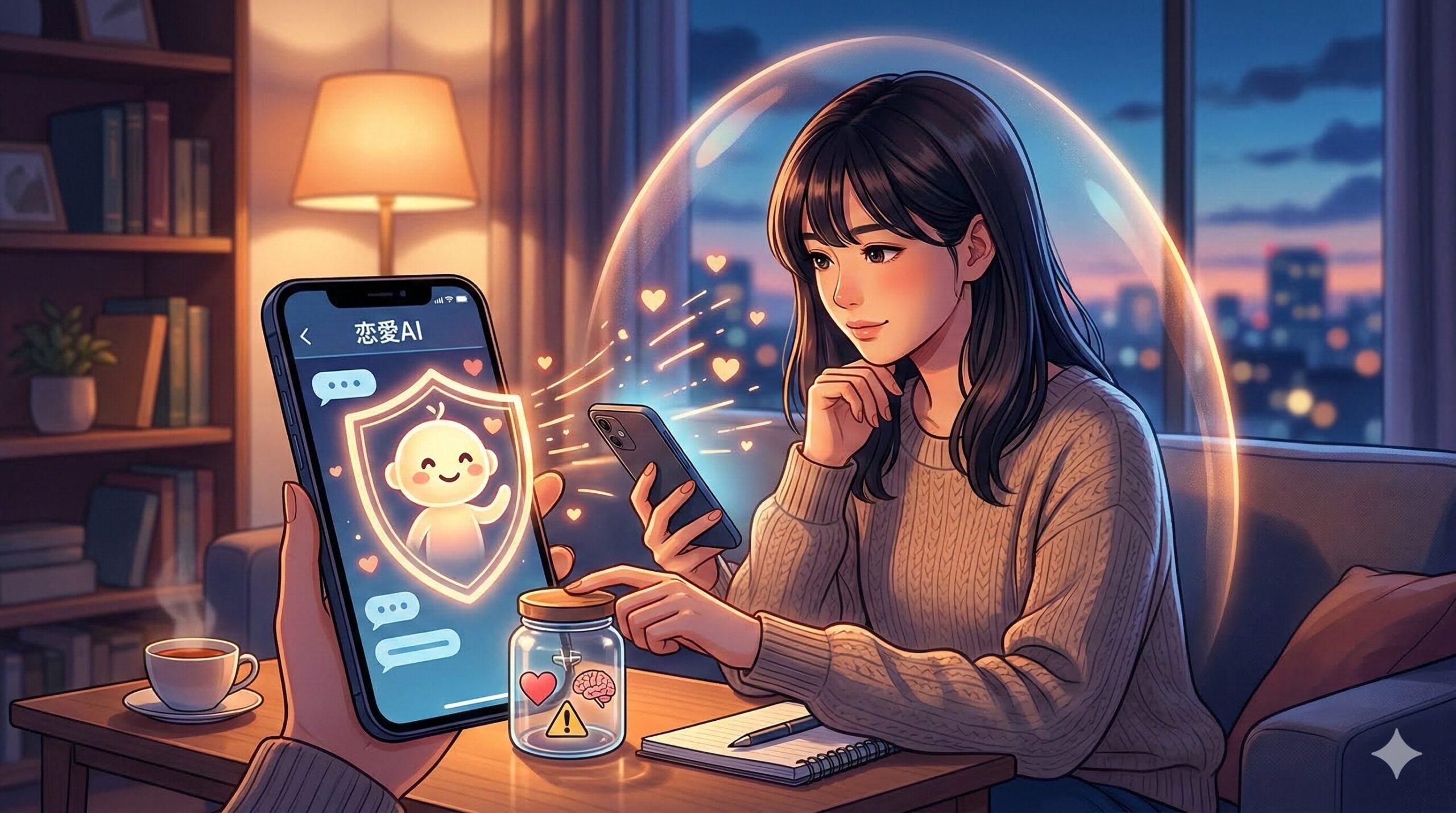 恋愛AIを賢く使うためのリスク管理と注意点